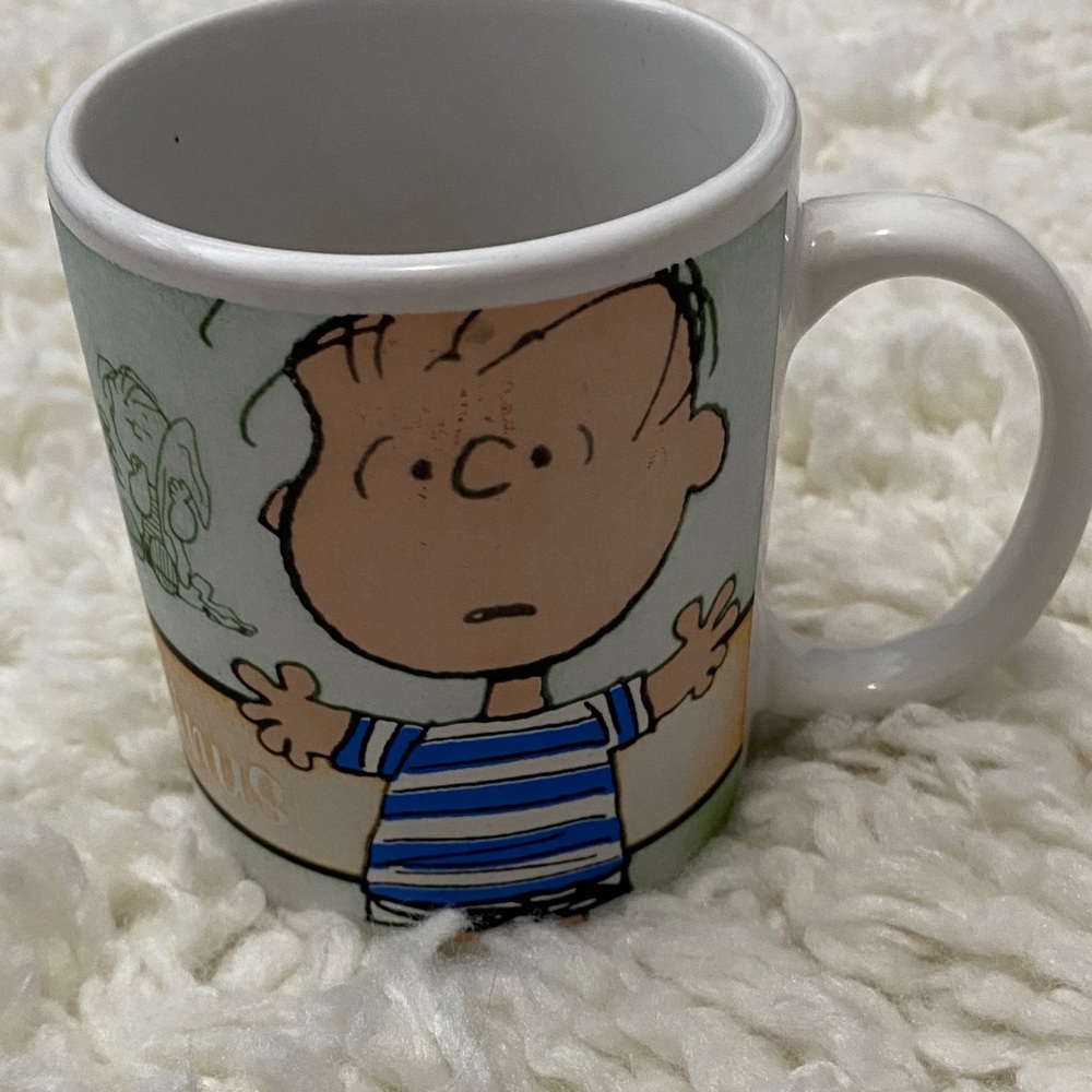 Peanuts everyday Gibson  Character Linus coffee tea hot chocolate  Mug collector